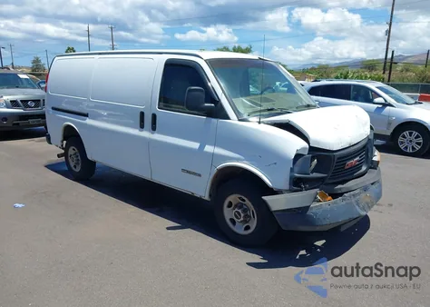 2003 GMC Savana G2500 из США, поврежденный, VIN 1GTGG25U031168172